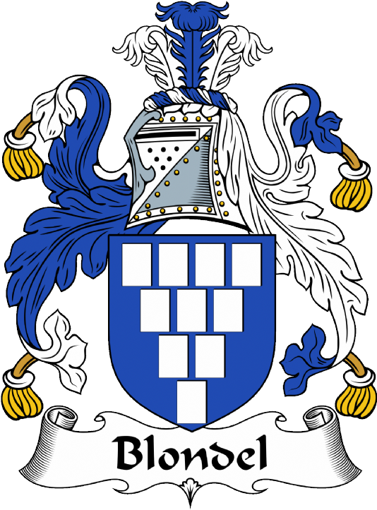 Blondel Coat of Arms